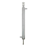 24084. CONDENSADOR DE VIDRIO GRAHAM SERPENTIN C/UNION EXTERNA 24/40 Y DIAGONAL 500MM KIMAX