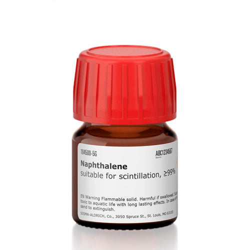 24827. NAFTALENO P/CENTELLEO 99% 5GR SIGMA-ALDRICH