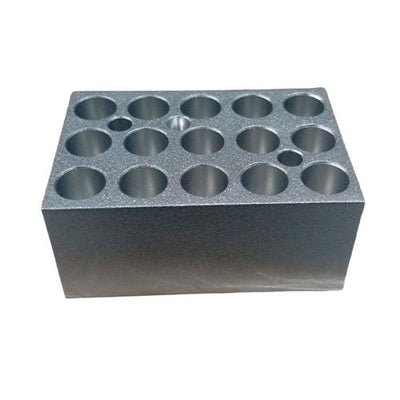 31155. BLOQUE DE CALENTAMIENTO P/15 TUBOS DE 2ML P/BAÑO SECO DLAB
