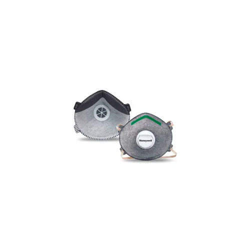 51898. RESPIRADOR DE PARTICULAS SAF-T-FIT PLUS N95 C/VALVULA P/USO C/AEROSOLES PARTICULADOS LIBRE DE ACEITE C/10, 14110400  - HONEYWELL