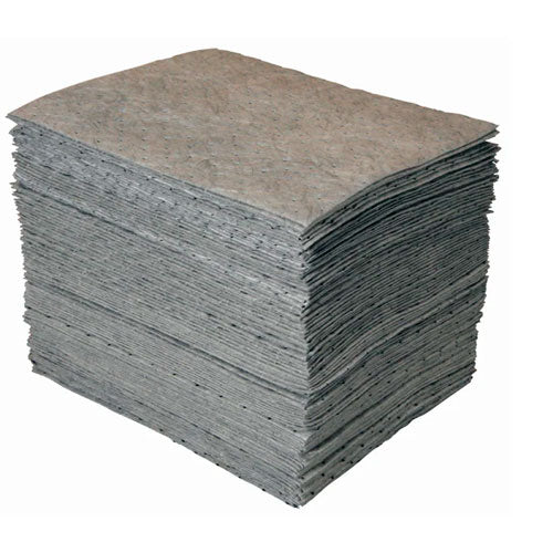 52114. ALMOHADILLAS ABSORBENTES DE POLIPROPILENO COLOR GRIS 38.1 X 48.2CM C/100 - FISHERBRAND