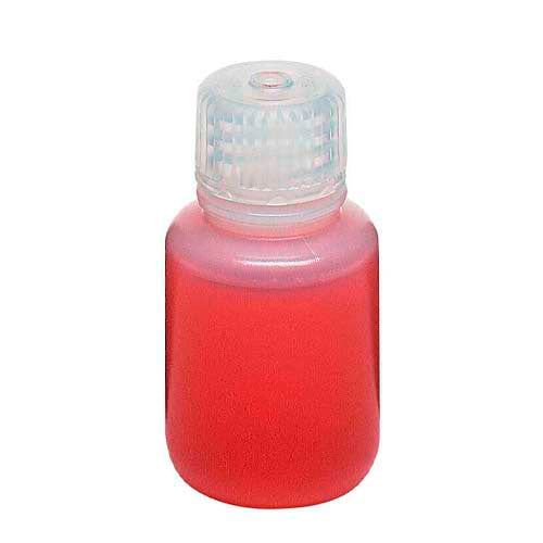 13644. FRASCO DE POLIETILENO ALTA DENSIDAD 175ML TRANSPARENTE TIPO BOSTON BOCA ANGOSTA C/TAPA DE POLIPROPILENO, NO ESTERIL PAQUETE C/5 PIEZAS - NALGENE