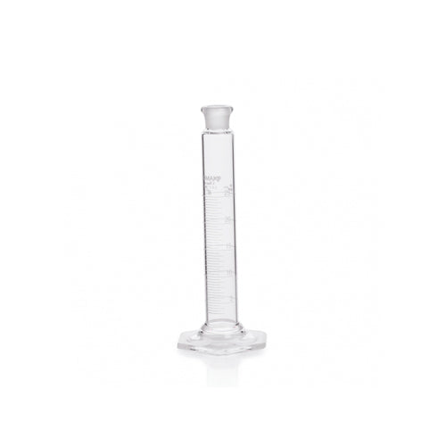 24139. PROBETA (MEDIDA CILINDRICA) DE VIDRIO 50ML CLASE B C/TAPON ESMERILADO PENNYHEAD KIMAX