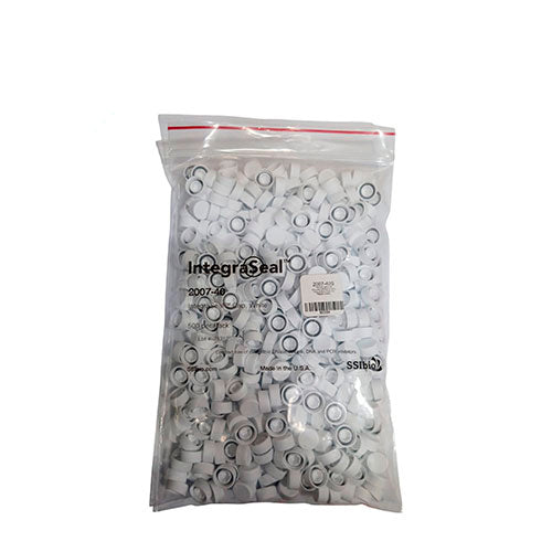 31202. TAPA BLANCA DE SELLADO INTEGRA SEAL C/500 SSIBIO