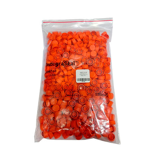 31203. TAPA NARANJA DE SELLADO INTEGRA SEAL C/500 SSIBIO