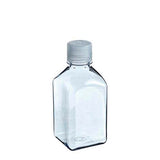1596. FRASCO DE POLICARBONATO 1LT, CUADRADO BOCA ANGOSTA C/TAPON DE ROSCA PP, TRANSPARENTE, NO ESTERIL - NALGENE