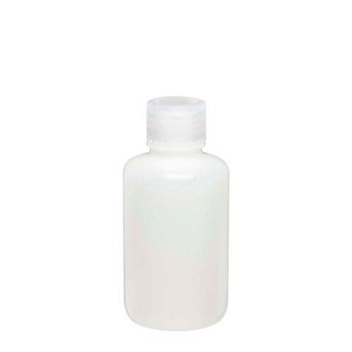 17370. FRASCO POLIETILENO ALTA DENSIDAD 125ML NATURAL BOCA ANGOSTA C/TAPON DE ROSCA  PAQUETE C/5 PIEZAS - WHEATON