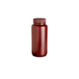 17379. FRASCO POLIETILENO ALTA DENSIDAD 500ML AMBAR BOCA ANCHA PAQUETE C/1 PIEZAS - WHEATON