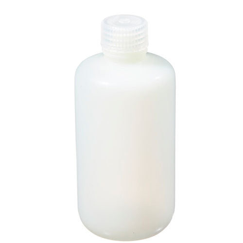 31252. FRASCO DE POLIETILENO ALTA DENSIDAD FLUORADO 500ML BOCA ANGOSTA NO ESTERIL C/2 NALGENE