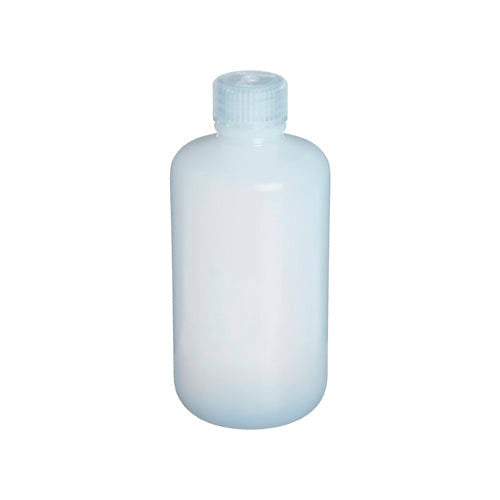 12246. FRASCO POLIETILENO ALTA DENSIDAD 1LT IP2 BOCA ANGOSTA C/TAPON DE ROSCA DE POLIPROPILENO NALGENE