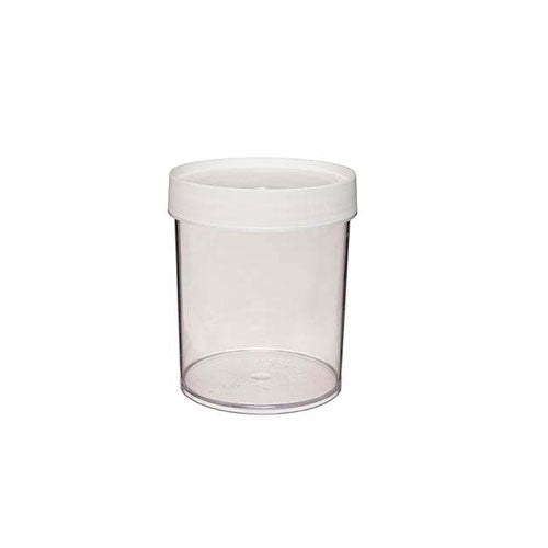 1577. TARRO DE POLICARBONATO CLARO 30ML BOCA ANCHA C/TAPA DE POLIPROPILENO PAQUETE C/10 PIEZAS NALGENE