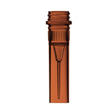 27738. MICROTUBOS 0.5ML POLIPROPILENO AMBAR TAPON ROSCADO NO GRADUADO C/FALDON PAQUETE C/500 PIEZAS SSBIO
