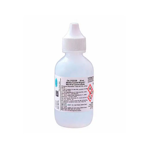 51478. SOLUCION DE REACTIVO DE CIANURO ALCALINO 50ML SCDB - HACH