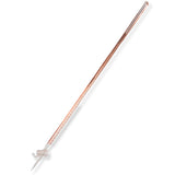 23405. BURETA DE VIDRIO 50ML C/LLAVE TEFLON 3 VIAS PYREX