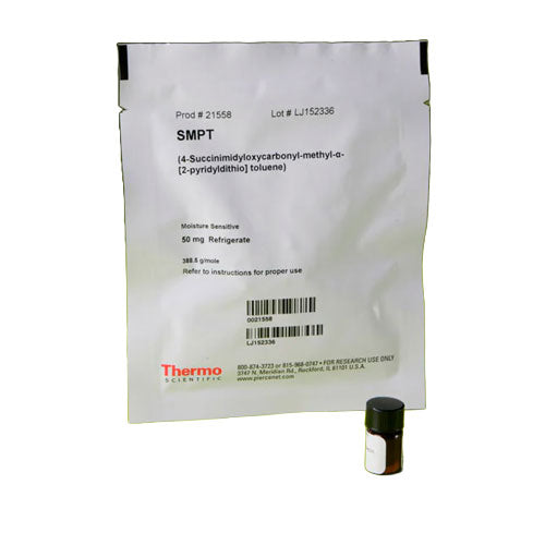 10272. SMPT (4-SUCCINIMIDYLOXYCARBONYL-METHYL-A(2-PYRIDYLDITHIO)TOLUENE) 50MG - PIERCE