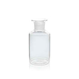 17477. FRASCO VIDRIO CLARO 500ML BOCA ANGOSTA C/TAPON DE VIDRIO - WHEATON