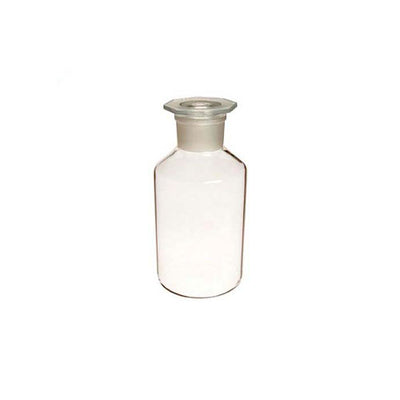 17438. FRASCO VIDRIO CLARO 1LT BOCA ANGOSTA C/TAPON DE VIDRIO C/1 PIEZA - WHEATON