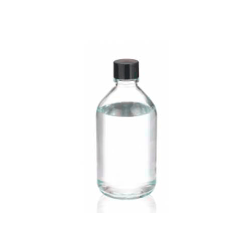 17482. FRASCO VIDRIO CLARO 500ML BOCA ANGOSTA P/MEDIO DE CULTIVO PAQ. C/2 - WHEATON