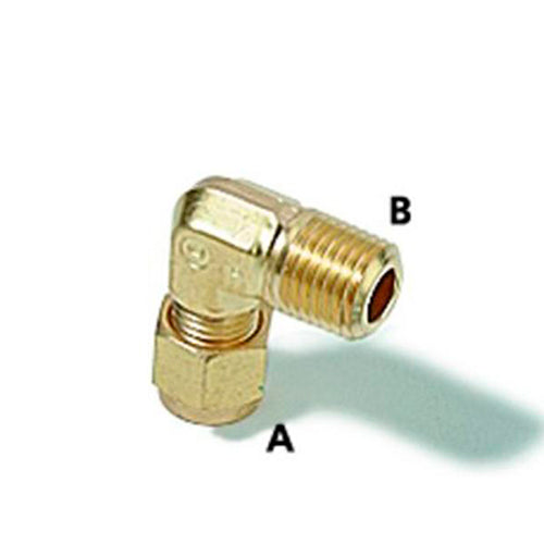 1043. CONECTOR MACHO 90° DE LATON 1/4PULG, 400-2-4 SWAGELOK