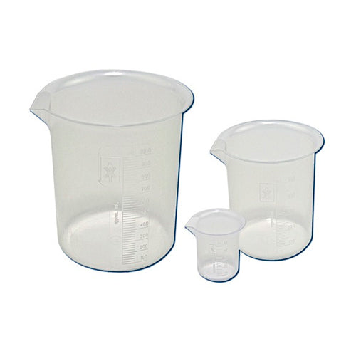 52410. VASO DE PRECIPITADO DE POLIPROPILENO 250ML GRIFFIN GRADUADO C/2 - MILAB