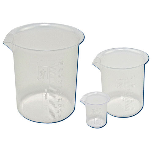 28952. VASO DE PRECIPITADO DE POLIPROPILENO 2000ML GRIFFIN CON GRADUADO PAQUETE C/2 PIEZAS MILAB