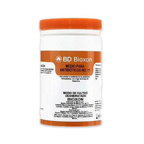 54242. MEDIO PARA ANTIBIOTICOS #11 (AGAR ENSAYO NEOMICINA)  450GR - BIOXON