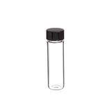 5764. VIAL VIDRIO CLARO 40ML 28X98MM P/MUESTRAS ACUOSAS C/TAPA FENOLICA 24-400 CAJA C/72 PIEZAS - WHEATON