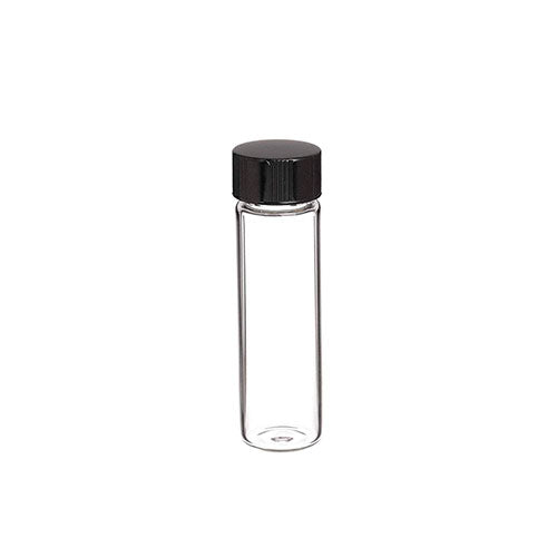 5764. VIAL VIDRIO CLARO 40ML 28X98MM P/MUESTRAS ACUOSAS C/TAPA FENOLICA 24-400 CAJA C/72 PIEZAS - WHEATON