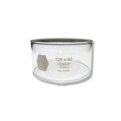11637. CRISTALIZADOR DE VIDRIO 125X65MM - KIMAX