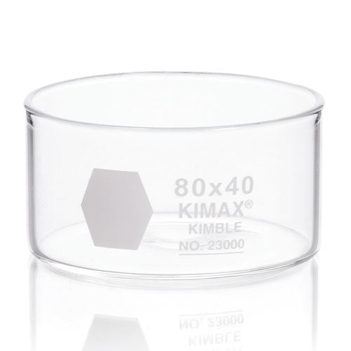 27537. CRISTALIZADOR DE VIDIRIO 50ML 50X35MM KIMAX