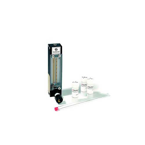 1055. ROTAMETRO DE RANGO BAJO 0‑244 ML/MIN C/VALVULA - SUPELCO