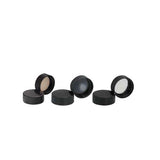 17629. TAPON FENOLICO NEGRO 38-430 C/REVESTIMIENTO DE GOMA 14B PAQUETE C/10 PIEZAS  - WHEATON