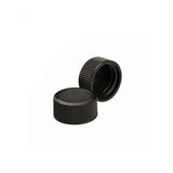 17622. TAPON FENOLICO NEGRO 24-400 C/REVESTIMIENTO DE TEFLON CAJA C/100 PIEZAS - WHEATON