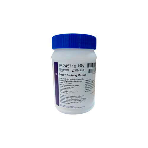6642. MEDIO DE ENSAYO B12 USP 100GR - DIFCO