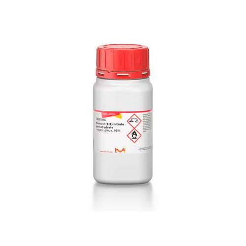 52156. NITRATO DE BISMUTO PENTAHIDRATADO (III) GRADO REACTIVO 98% CRISTALES 500GR - SIGMA-ALDRICH