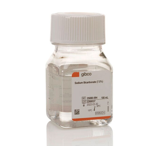 53664. BICARBONATO DE SODIO SOLN 7.5% 100ML GIBCO