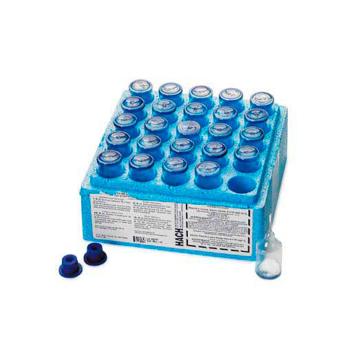 50346. REACTIVO ACCUVAC P/OZONO RANGO MEDIO 0.01-0.75MG/L - HACH