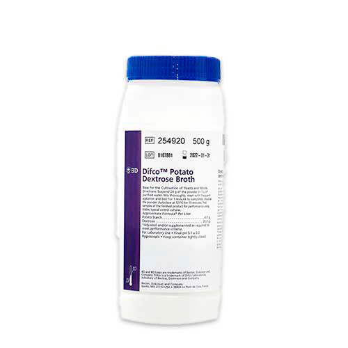 54384. CALDO PAPA DEXTROSA 500GR - DIFCO