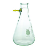 23120. MATRAZ FILTRACION DE VIDRIO 125ML P/VACIO C/ BRAZO LATERAL DE PLASTICO DESMONTABLE KIMAX