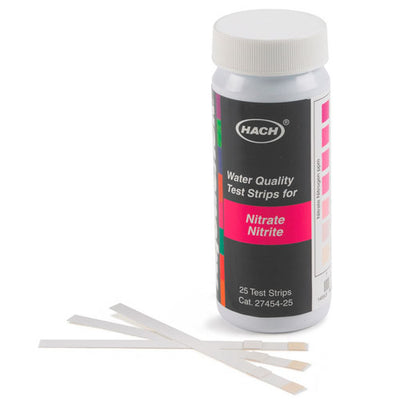 54888. TIRAS DE CONTROL NITRATO 0-50MG/L Y NITRITO 0-3MG/L C/25 HACH