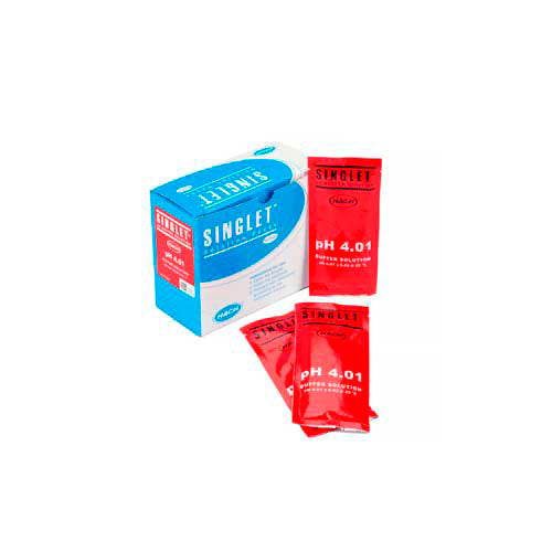 26081. SOLUCION BUFFER PH 4.01 SINGLET DE UN SOLO USO C/20 HACH
