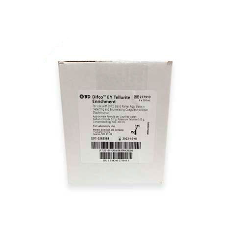 6701. ENRIQUECIMIENTO DE TELURITO EY 6 X 100ML - DIFCO