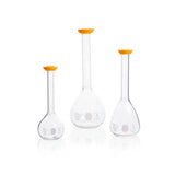 30114. MATRAZ VOLUMETRICO DE VIDRIO 500ML CLASE A C/TAPA A PRESION KIMAX