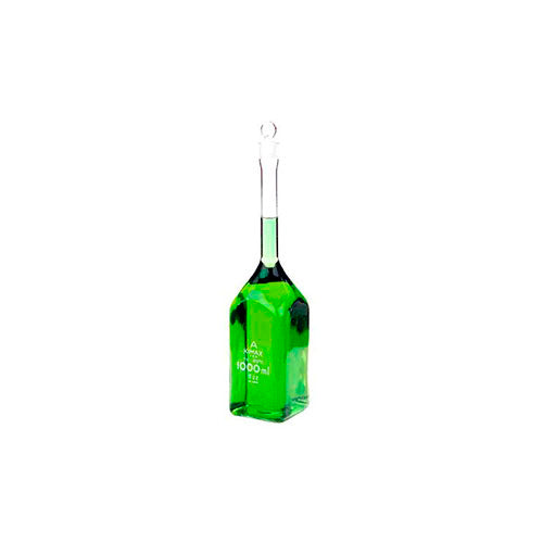 1994. MATRAZ VOLUMETRICO DE VIDRIO CLASE A 100ML  - KIMAX
