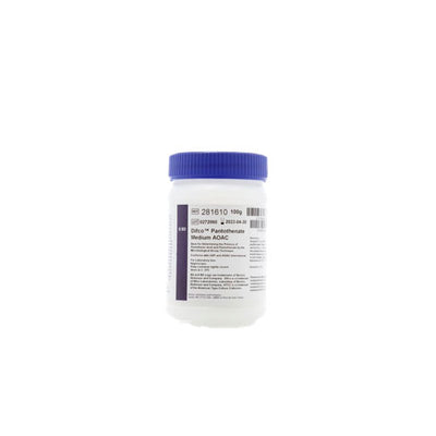 54414. MEDIO PANTOTENATO AOAC 100GR - DIFCO