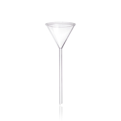 24169. EMBUDO DE VIDRIO 60ML, 65MM, 58° TALLO LARGO KIMAX