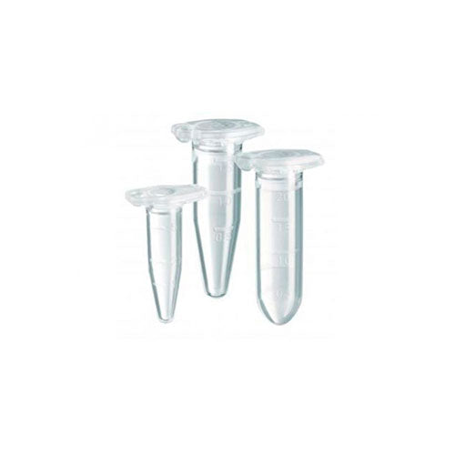 4818. MICROTUBOS 1.5ML POLIPROPILENO INCOLORO C/TAPA SAFE-LOCK C/1000 - EPPENDORF