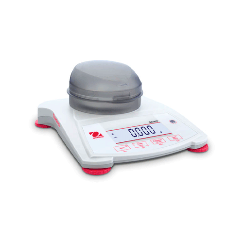 56992. BALANZA DE PRECISION PORTATIL 220GR X 0.001GR, PLATO DE ACERO INOXIDABLE 93MM, MOD. SCOUT SPX223 - OHAUS