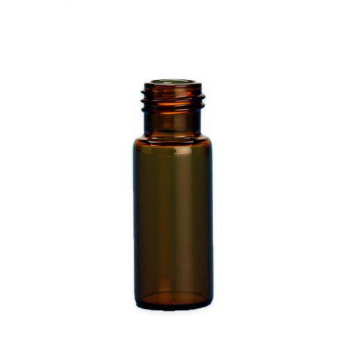 10971. VIAL VIDRIO AMBAR 2ML, 12X32MM ROSCA 9MM RAM PAQUETE C/100 PIEZAS FINNERAN