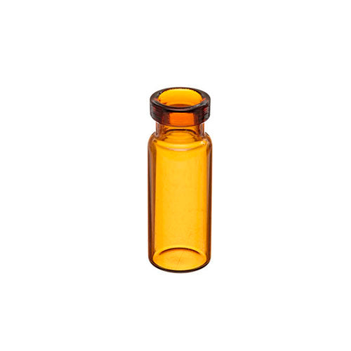 3239.VIAL VIDRIO AMBAR 2ML BOCA ANCHA 12X32MM TIPO CRIMP DE 11MM C/100 - FINNERAN